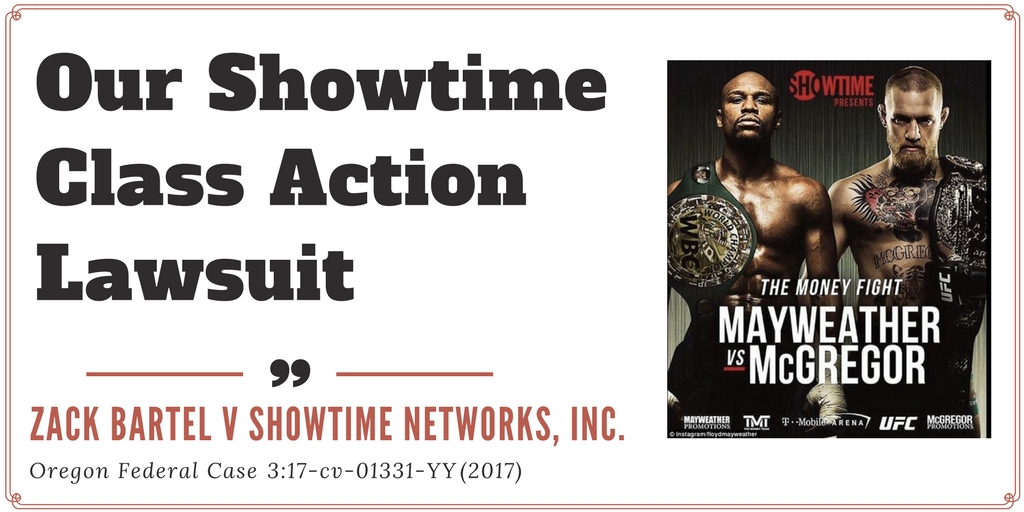 Showtime Class Action Mayweather